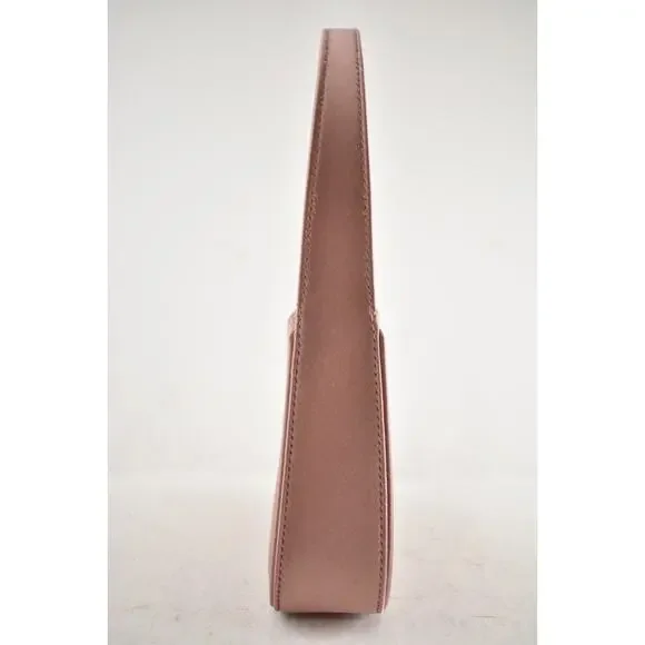 Saint Laurent Mini Le 5 A 7 Hobo Dragee Pink Satin Gold YSL Logo Top Handle Bag - Picture 9 of 16